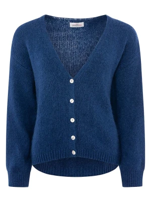Zwillingsherz Kardigan "Uni" w kolorze granatowym rozmiar: onesize