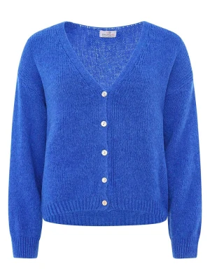 Zwillingsherz Kardigan "Uni" w kolorze granatowym rozmiar: onesize