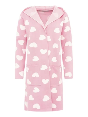 Zwillingsherz Kardigan w kolorze jasnoróżowym rozmiar: S/M