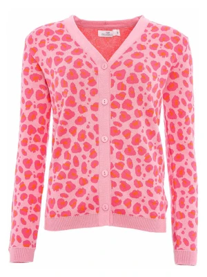 Zwillingsherz Kardigan w kolorze jasnoróżowym rozmiar: S/M