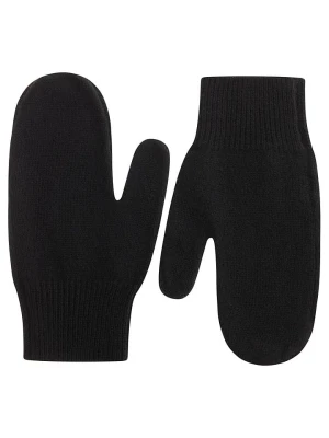 Zwillingsherz Kaszmirowe rękawiczki w kolorze czarnym rozmiar: onesize