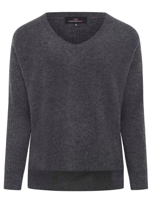 Zwillingsherz Kaszmirowy sweter w kolorze antracytowym rozmiar: M