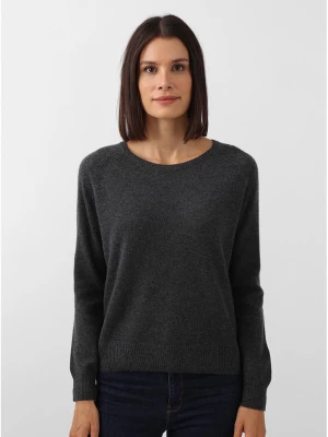 Zwillingsherz Kaszmirowy sweter w kolorze antracytowym rozmiar: L