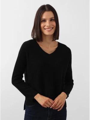 Zwillingsherz Kaszmirowy sweter w kolorze czarnym rozmiar: L