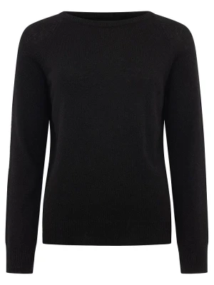 Zwillingsherz Kaszmirowy sweter w kolorze czarnym rozmiar: S