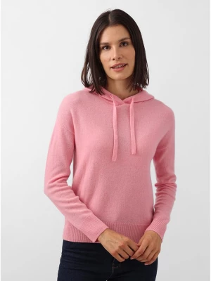 Zwillingsherz Kaszmirowy sweter w kolorze różowym rozmiar: S