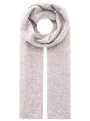 Zwillingsherz Kaszmirowy szal w kolorze jasnoszarym - 180 x 28 cm rozmiar: onesize