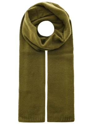 Zdjęcie produktu Zwillingsherz Kaszmirowy szal w kolorze khaki - 180 x 28 cm rozmiar: onesize