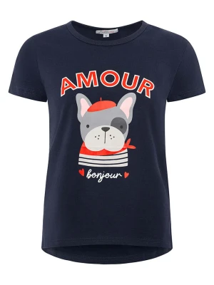Zwillingsherz Koszulka "Amour" w kolorze granatowym rozmiar: XL