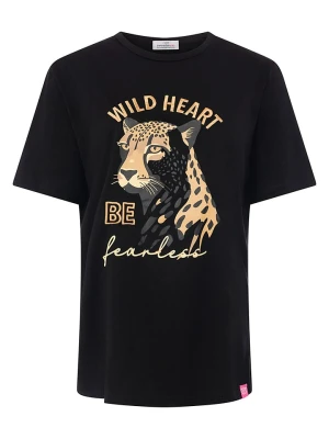 Zwillingsherz Koszulka "Wild Heart" w kolorze czarnym rozmiar: M