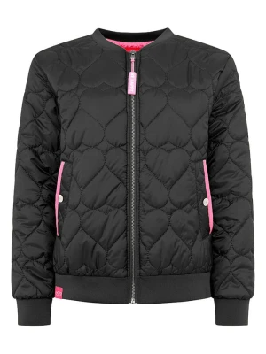 Zwillingsherz Kurtka "Be Happy" w kolorze czarnym rozmiar: L