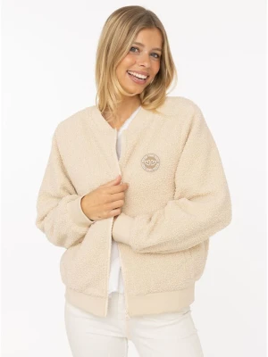 Zwillingsherz Kurtka "Good Vibes" w kolorze beżowym rozmiar: XXL