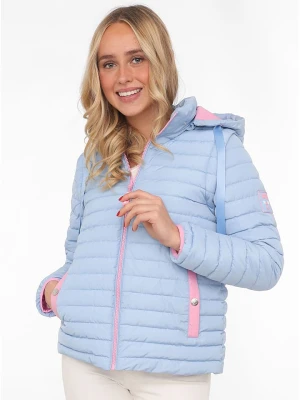 Zwillingsherz Kurtka pikowana 2w1 "Maritim" w kolorze błękitnym rozmiar: S