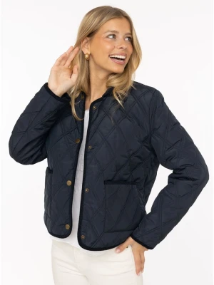 Zwillingsherz Kurtka pikowana "Classic" w kolorze granatowym rozmiar: XL