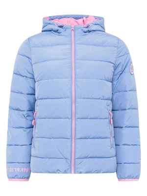Zwillingsherz Kurtka pikowana "Moin Moin" w kolorze błękitnym rozmiar: S