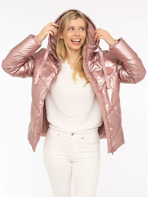 Zwillingsherz Kurtka pikowana w kolorze jasnoróżowym rozmiar: S