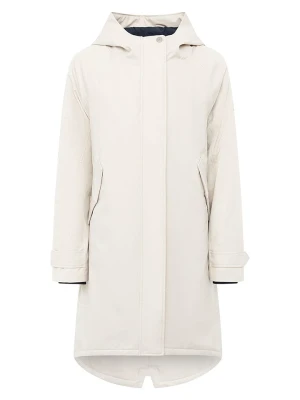 Zwillingsherz Parka "Keep Smiling" w kolorze kremowym rozmiar: M