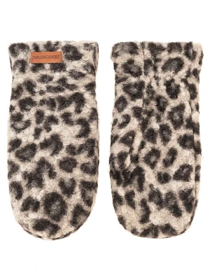 Zwillingsherz Rękawiczki w kolorze beżowym rozmiar: onesize