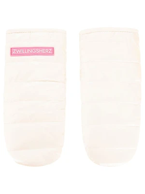 Zwillingsherz Rękawiczki w kolorze białym rozmiar: onesize