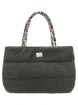 Zwillingsherz Shopper bag "Teddy Leo Classic" w kolorze khaki - 50 x 35 x 13 cm rozmiar: onesize