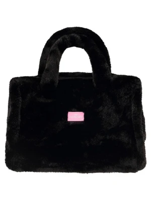 Zwillingsherz Shopper bag "Uni" w kolorze czarnym - 50 x 35 cm rozmiar: onesize