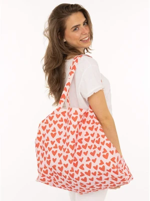 Zwillingsherz Shopper bag w kolorze jasnoróżowym - 50 x 38 cm rozmiar: onesize
