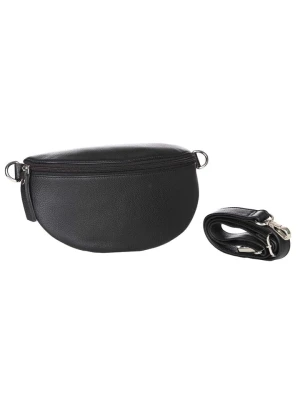 Zwillingsherz Skórzana saszetka "Crossbody" w kolorze czarnym - 23 x 14 cm rozmiar: onesize
