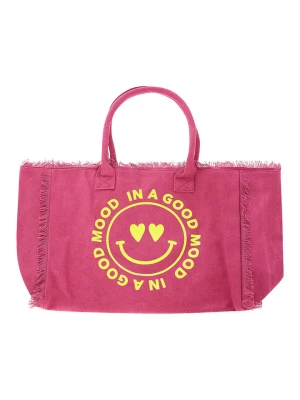 Zwillingsherz Shopper bag w kolorze różowym - 62 x 46 x 36 cm rozmiar: onesize