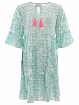 Zwillingsherz Sukienka "Berta" w kolorze miętowym rozmiar: onesize