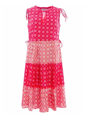 Zwillingsherz Sukienka "Hailey" w kolorze różowym rozmiar: S/M