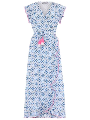 Zwillingsherz Sukienka "Josefine" w kolorze błękitnym rozmiar: L/XL