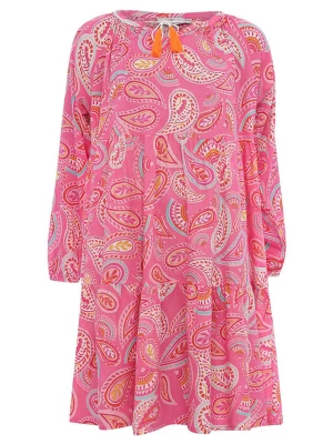 Zwillingsherz Sukienka "Melda" w kolorze różowym rozmiar: L/XL