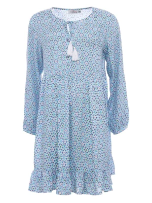 Zwillingsherz Sukienka "Rosalind" w kolorze błękitnym rozmiar: S/M