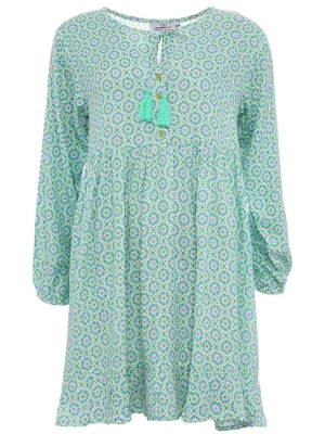 Zwillingsherz Sukienka "Rosalind" w kolorze zielonym rozmiar: L/XL