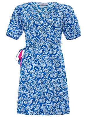 Zwillingsherz Sukienka "Tilli" w kolorze niebieskim rozmiar: S/M