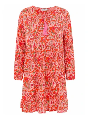 Zwillingsherz Sukienka w kolorze czerwonym rozmiar: L/XL