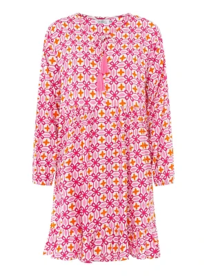 Zwillingsherz Sukienka w kolorze jasnoróżowo-różowym rozmiar: S/M