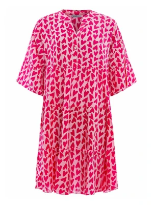 Zwillingsherz Sukienka w kolorze jasnoróżowo-różowym rozmiar: onesize