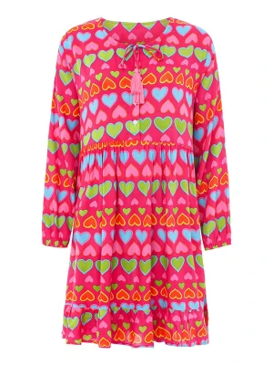 Zwillingsherz Sukienka ze wzorem rozmiar: S/M