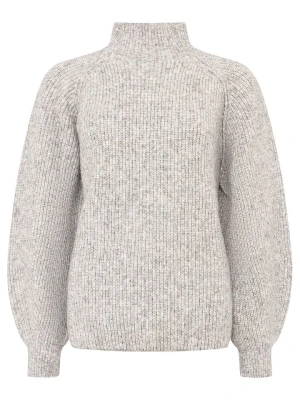 Zwillingsherz Sweter w kolorze szarym rozmiar: XL