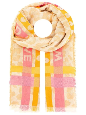 Zwillingsherz Szal ze wzorem rozmiar: onesize