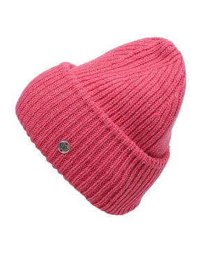 Zwillingsherz Wełniana czapka "Monika" w kolorze różowym rozmiar: onesize